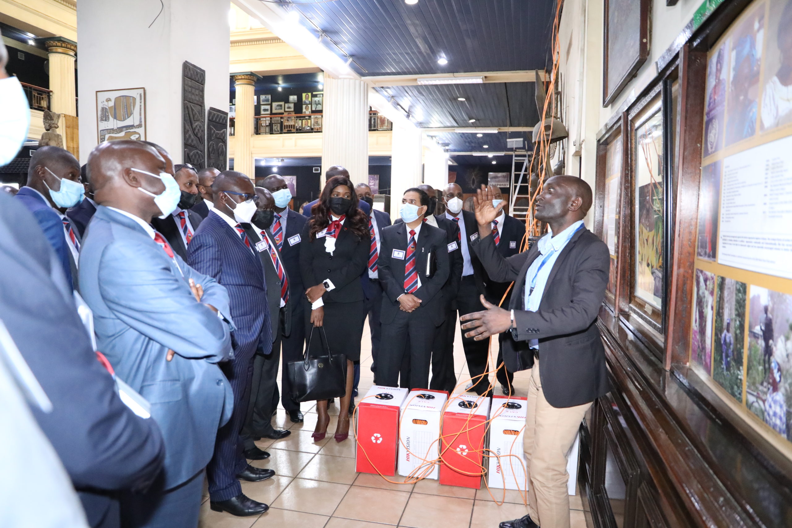 Visit to Kenya National Archives by Course 25 – 2022/2023 Participants