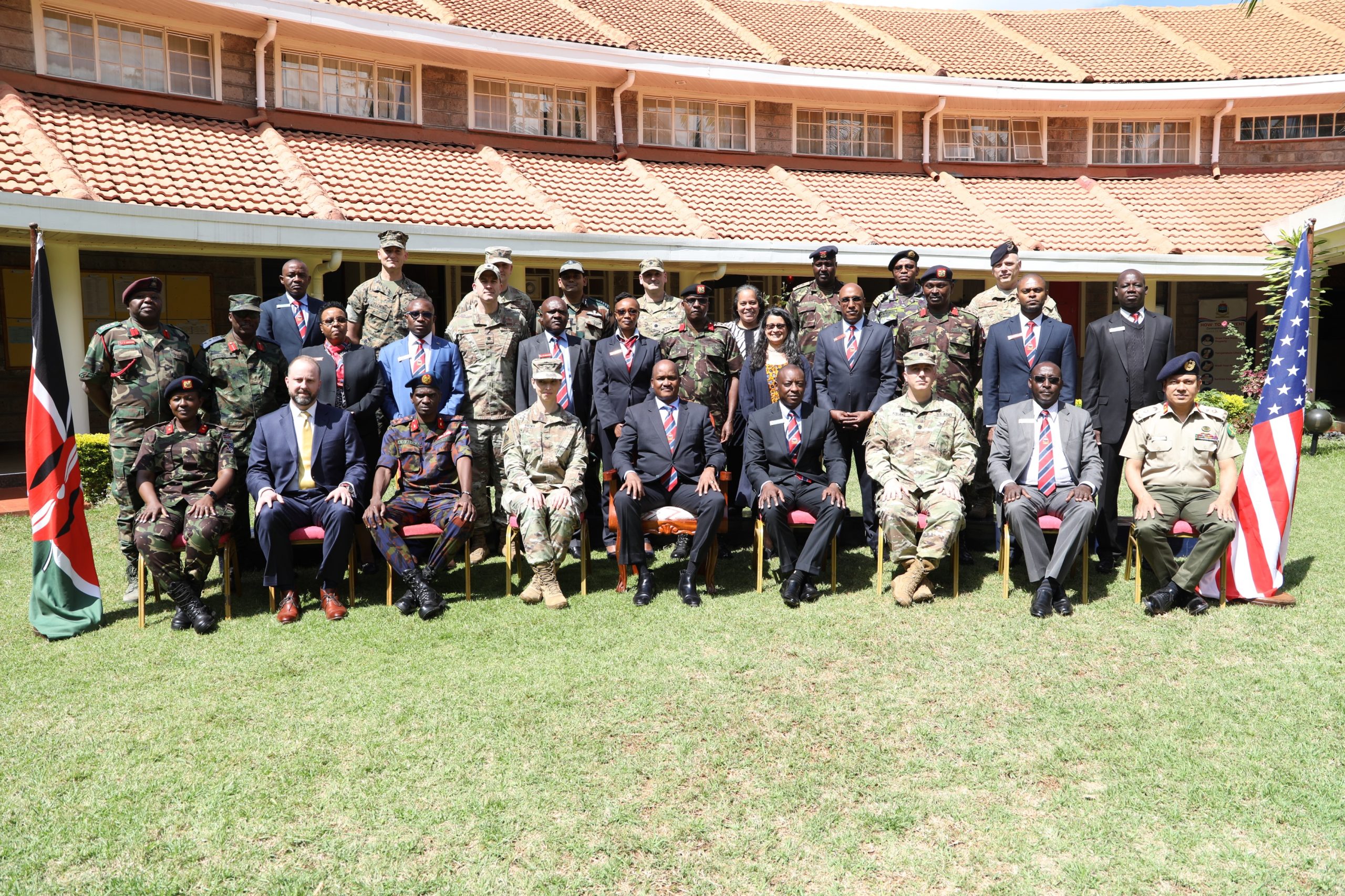 High Level Delegation US Department of National War College visits NDC- Karen Nairobi on 27 March 2023